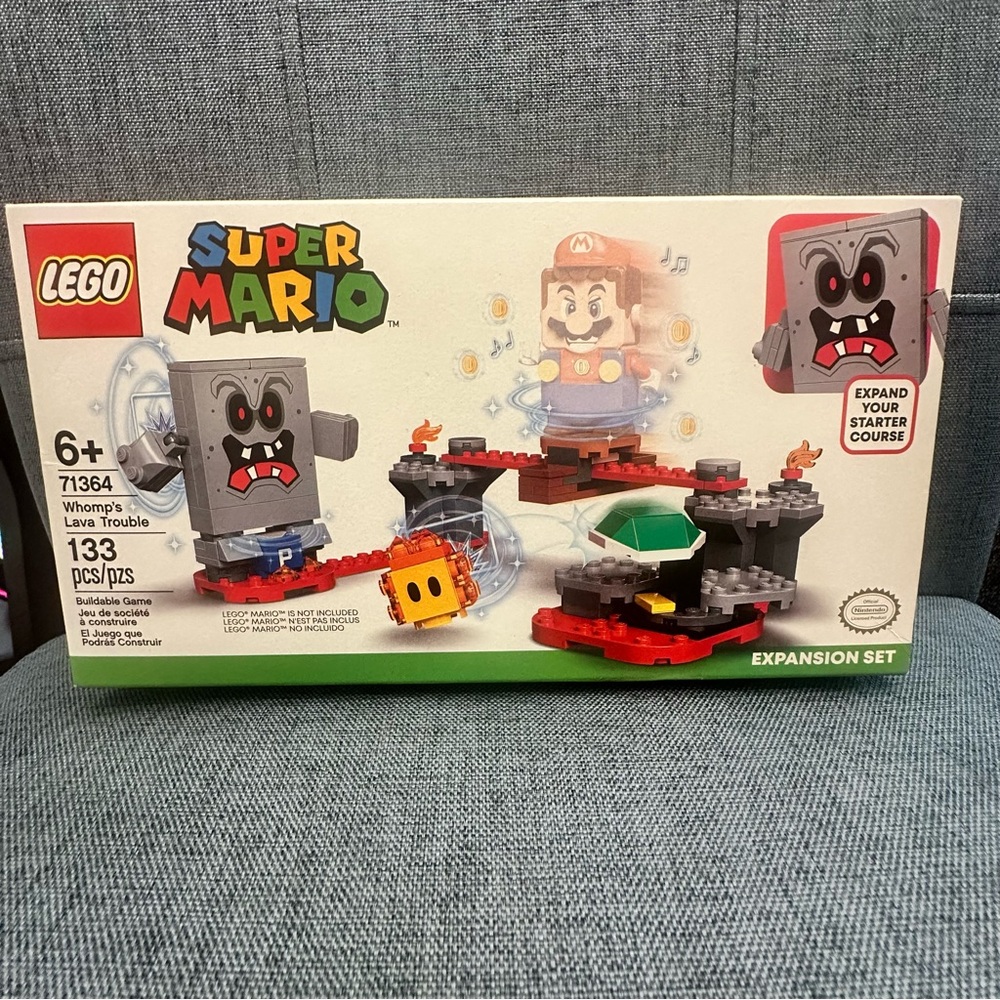 LEGO Super Mario Whomp's Lava Trouble Expansion Set 71364 New